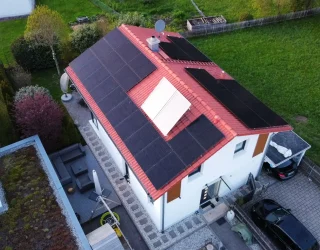 Germany ：13.12 kW On-Grid Solar System , 32PCS × 182mm 108Cells 410W PERC PV Module——Sunket Project1(1)